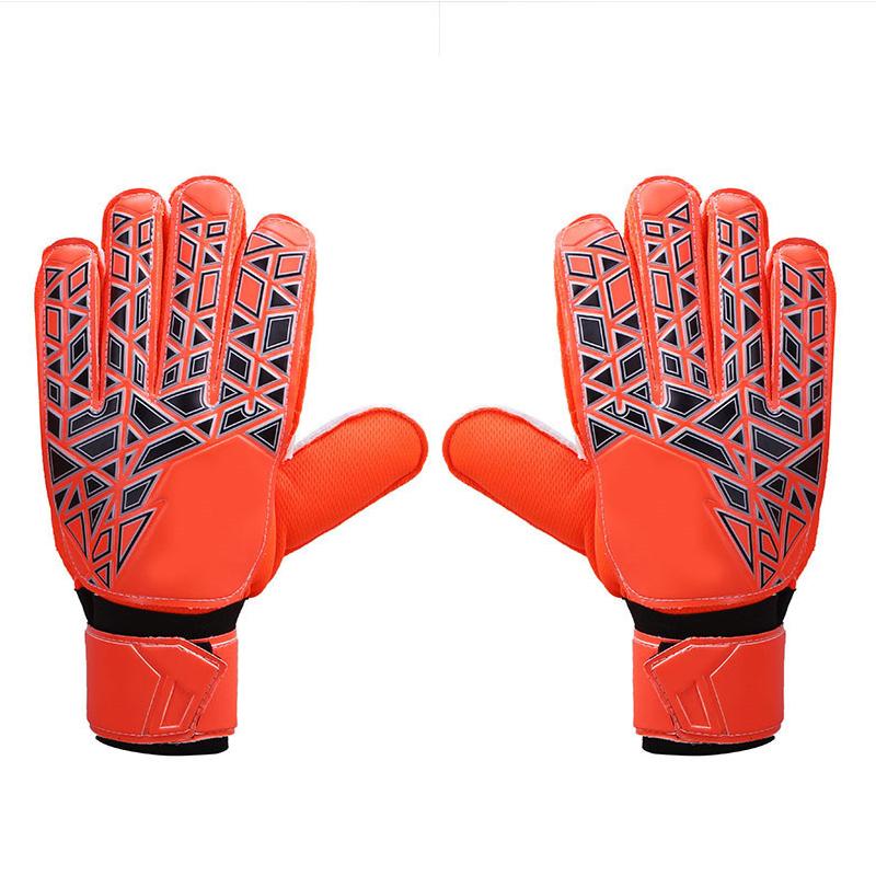 China Manufacturer Cheap Contact Latex Finger protection Football Goalkeeper Gloves for Kids