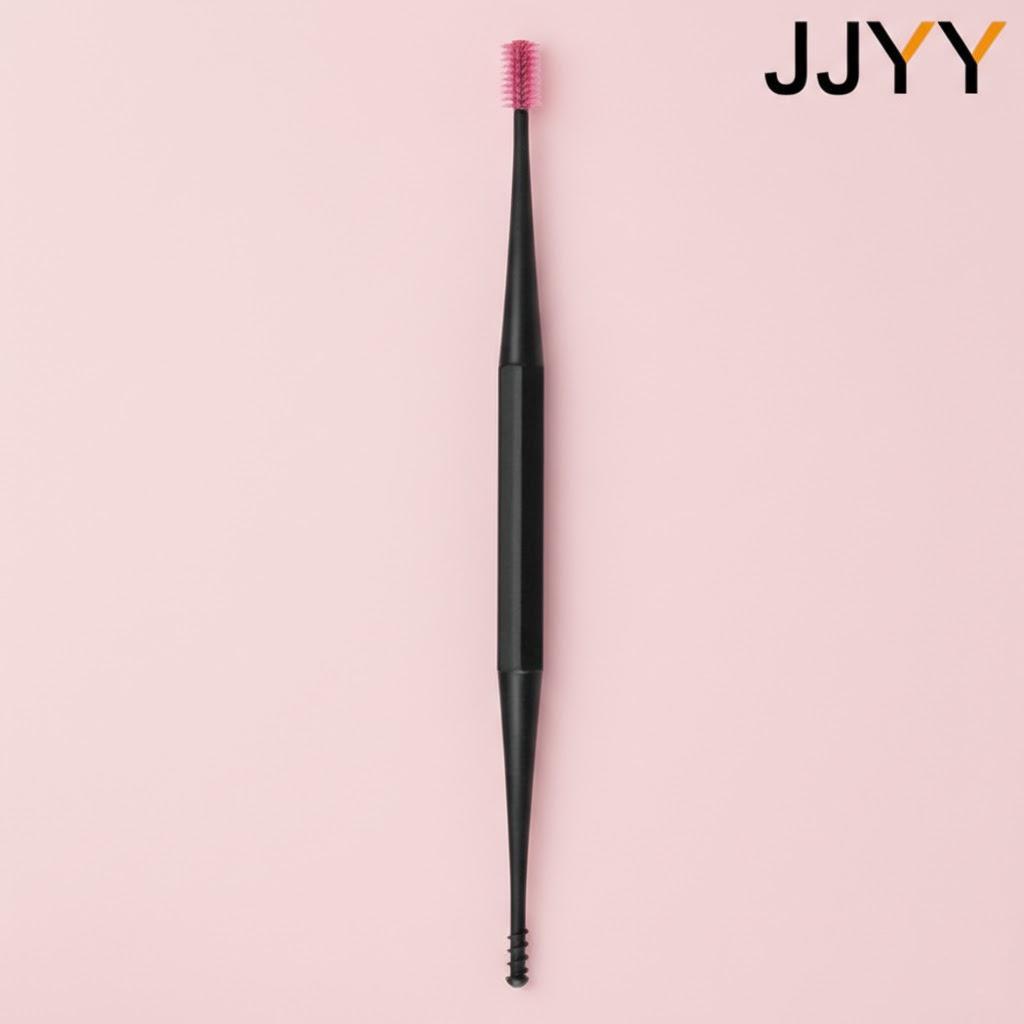 

Soft Silicone Ear Pick Double Ended Ear Wax Remover Curette Ear Cleaner Tool Spiral Ear Cleaning Spoon for Ear Hygiene Care рожевий