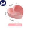 Heart-shaped Bowl Ceramic Steamed Egg Plate Dessert Salad Bowl Oven Baking Dinnerware