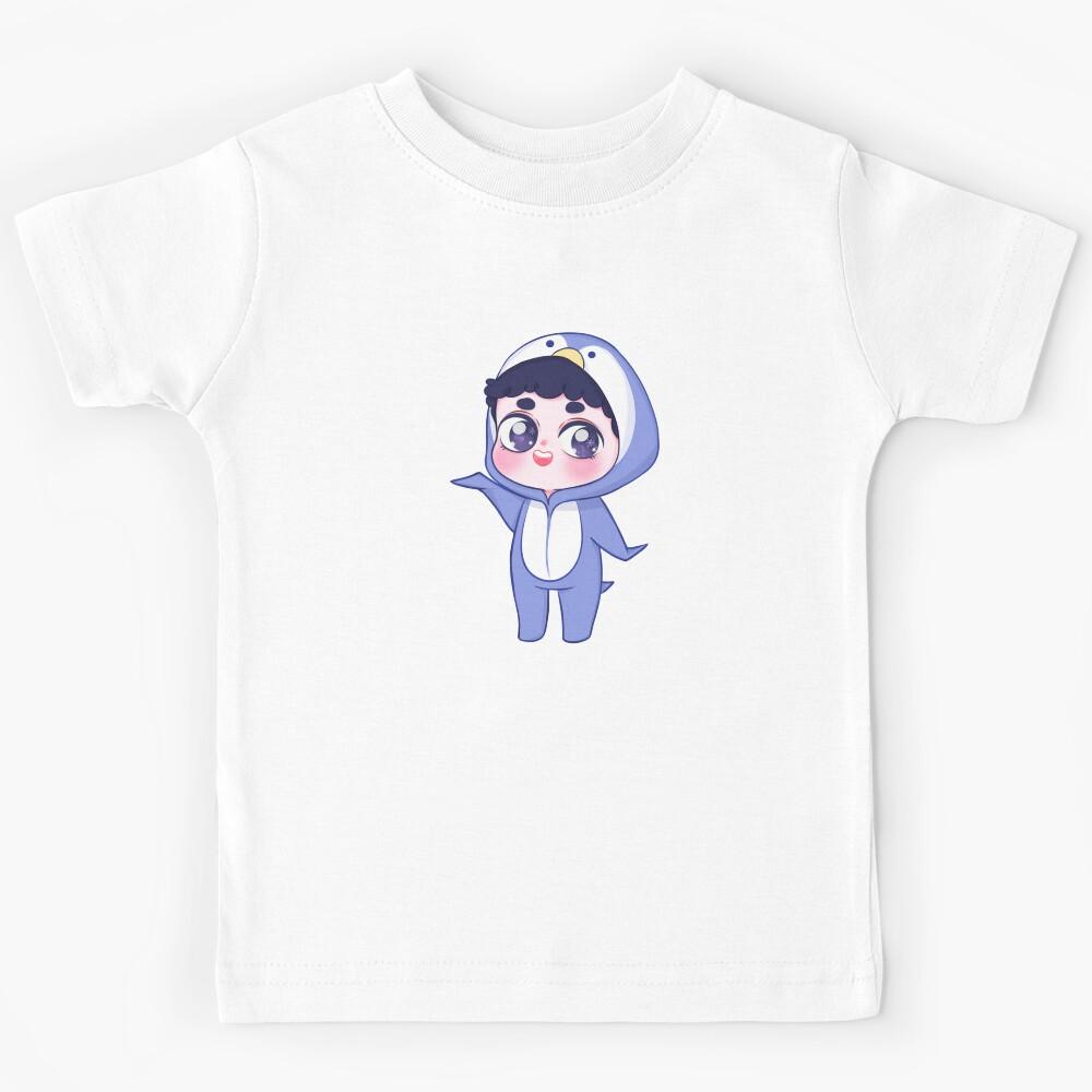 Exo Kyungsoo Dancing Penguin Boy Kids T-Shirt 110