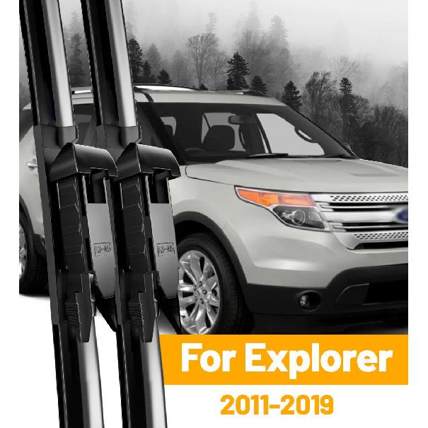 For Ford Explorer Front Wiper Blades 2011-2019 2013 2014 2015 2016 2017 2018 Windscreen Windshield Window Accessories 26"+22"