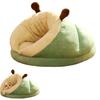 Soft And Warm H Cat And Dog Bed For Small Cats And Dogs Cute Pet Bed With Thick Fleece For Miniature Pinscher Accessories