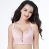 Large Size Bra, Lace, Breathable, Gathered and Adjustable Women's Underwear, with A Thin Bra for The Collection of Side Breasts
