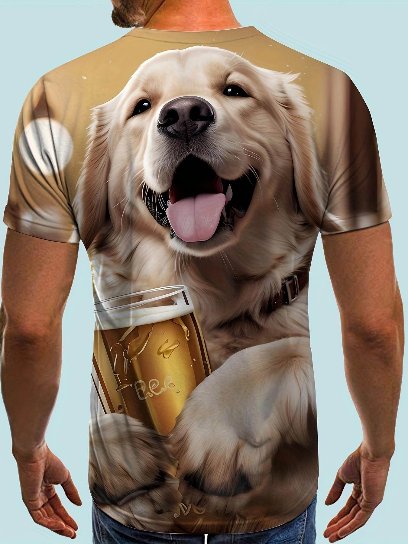 

Plus size men s 3D printed T-shirt, round neck short sleeves, summer casual short sleeves, breathable and comfortable, summer gift XL