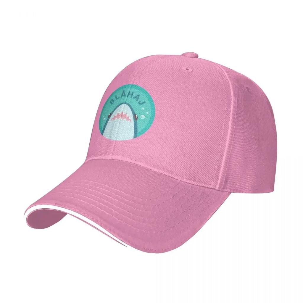 Blahaj Blue Shark Hiking Baseball Caps Women Personalized Male Beach Sunscreen Hat Snapback Cap