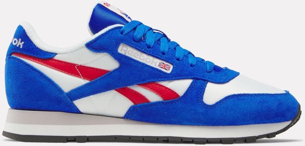 Кроссовки Reebok Classic Leather Sneaker мел оптимальный синий вектор красный