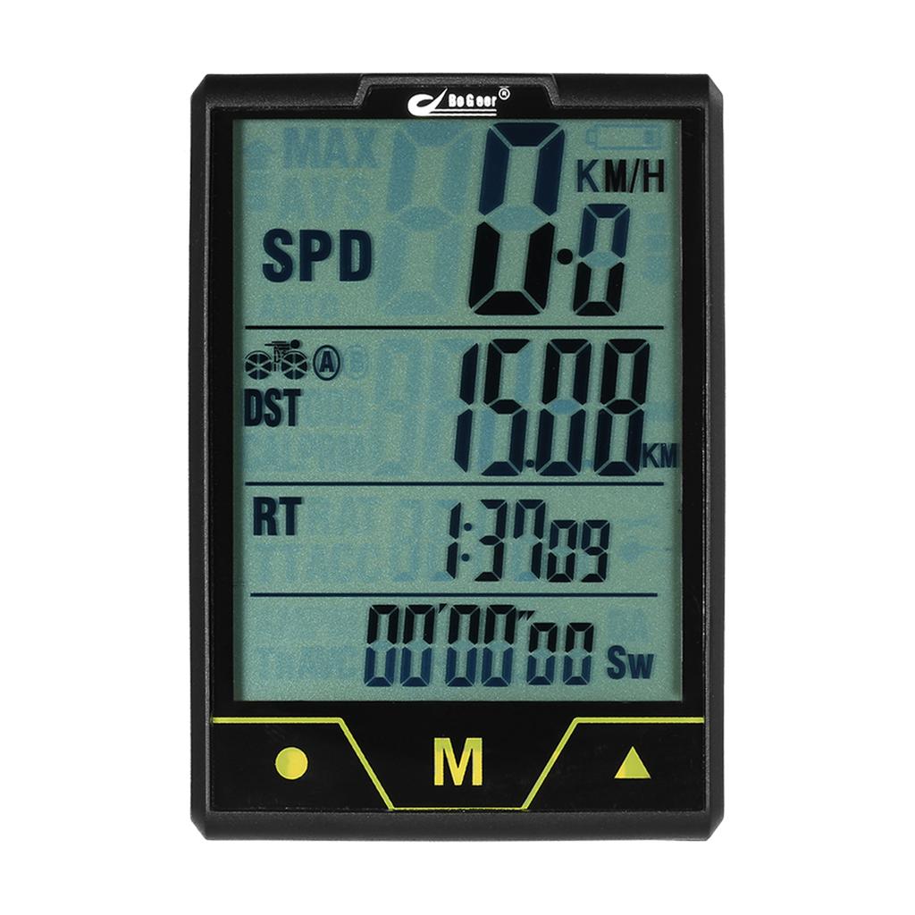 Satın alın Bike Computer Wireless / Wired Bicycle Speedometer Odometer