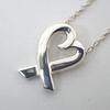[Pre-owned] TIFFANY/Tiffany 925 Loving Heart Pendant/Necklace/j113-6