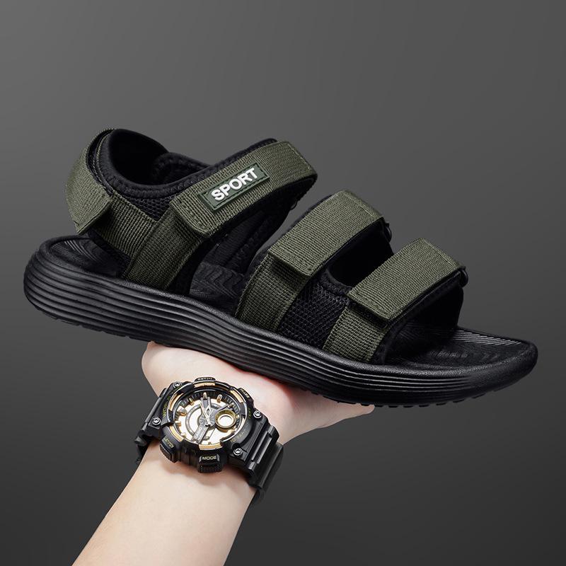2026 Men s Breathable Velcro Outdoor Beach Sandals 42