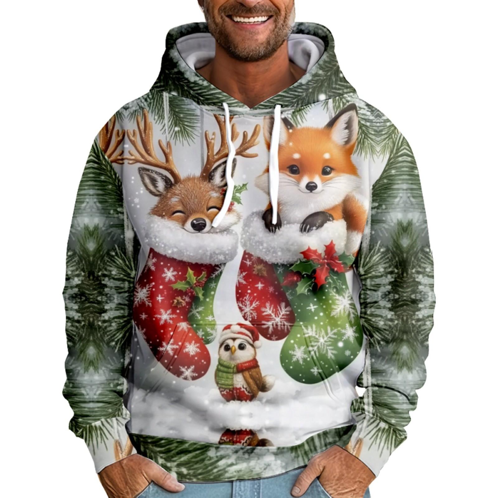 

Мужская свободная толстовка с капюшоном с принтом, мужская повседневная модная спортивная толстовка M киноварь