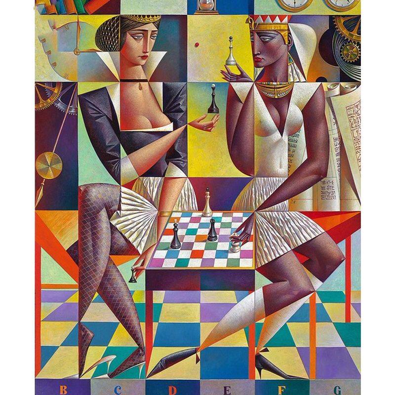 Abstrakte Kvinneplakater Veggkunst Lerretsmalerier Og Trykk Klassiske HD-bilder For Stue Hjemmekontordekorasjon Uten ramme