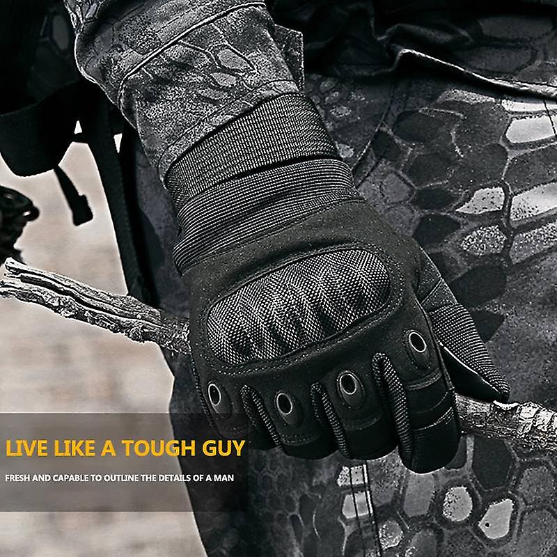 Anti-Skid Full Finger Tactical Gloves For Men And Women Driving Riding Hunting Motorcycle Climbing Tactical Gloves XL