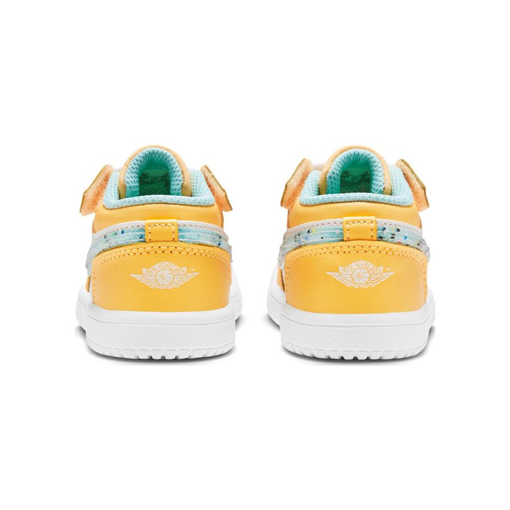 New Jordan Air Jordan 1 Low Alt SE TD Slip Resistant Low Top Baby & Toddler Shoes Yellow White Infant And Toddler DX4388-800