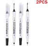 1-3PCS 20mm Deep Hole Long Nib Head Markers Bathroom Woodworking Decoration Permanent Marker Pencil Tools Metal Perforating Pen