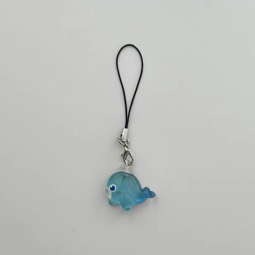 Sea Creature Phone Hanging Rope Keychain Mobile Phone Chain Fish Phone Chain  Telephone Jewelry