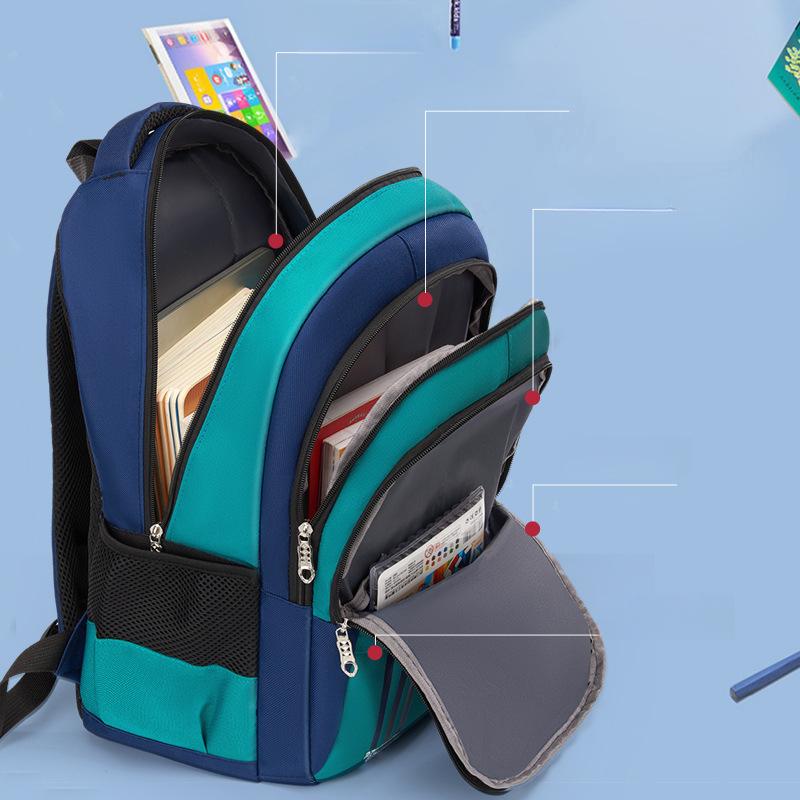 School Backpack For Boys Large Capacity Backpack For Teenagers Junior High School Students And Children