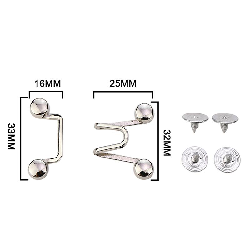 Women'S Brooch Set Tighten Waist Brooches For Women Skirt Pants Jeans Adjustable Waist Clip Metal Pins Clothing Accessories