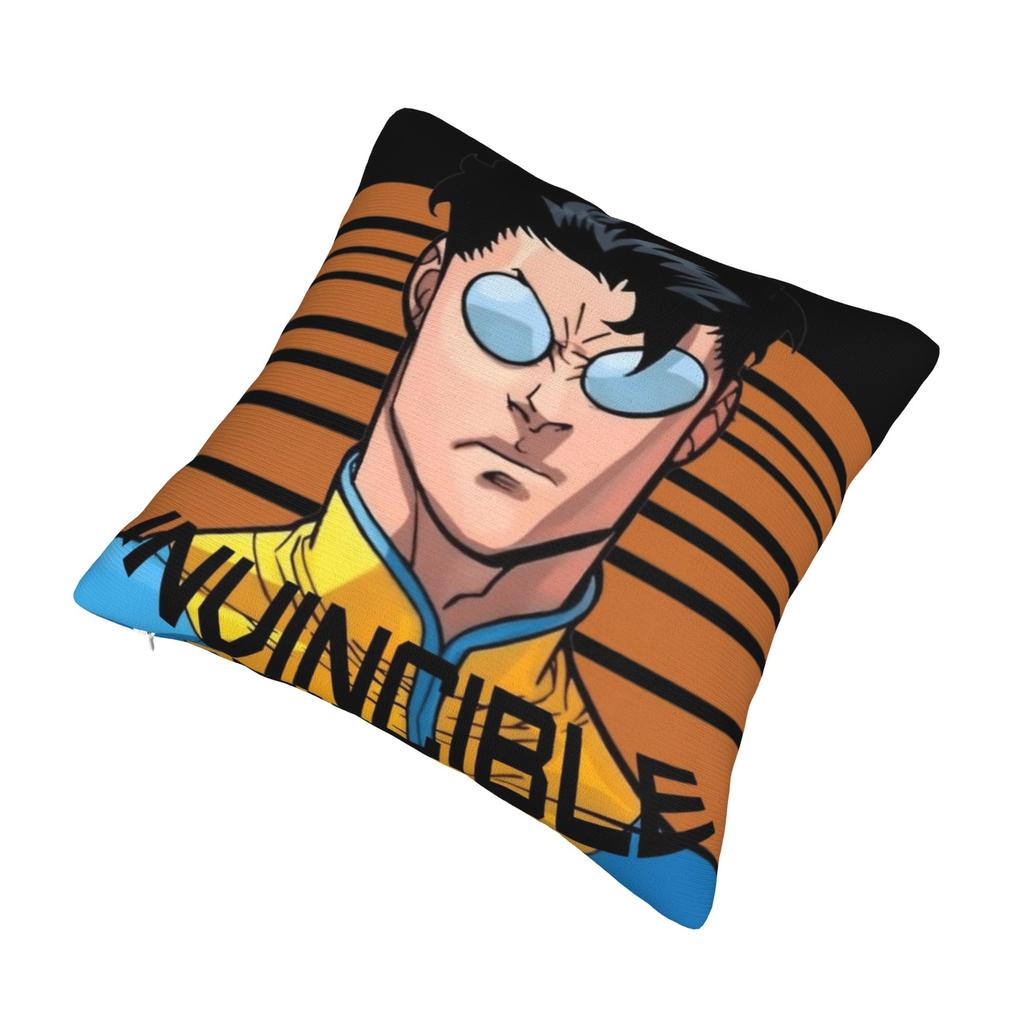 Mark Grayson Invincible Pillowcase Double-Sided Printing Polyester Cushion Cover Decorative Pillow Case Cover Home Zipper 18''