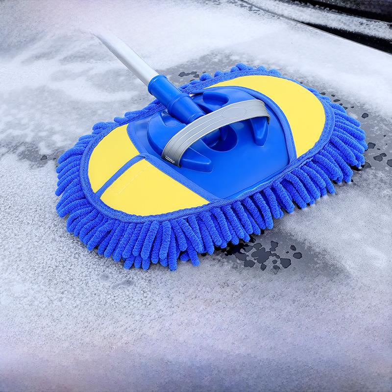 Car Wash Tools: Chenille Mop & Brush, Scratch-Free Dust Duster