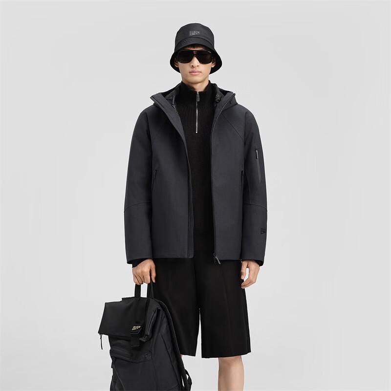 Gaofei Men's Wool Blend Lightweight Goose Down Jacket