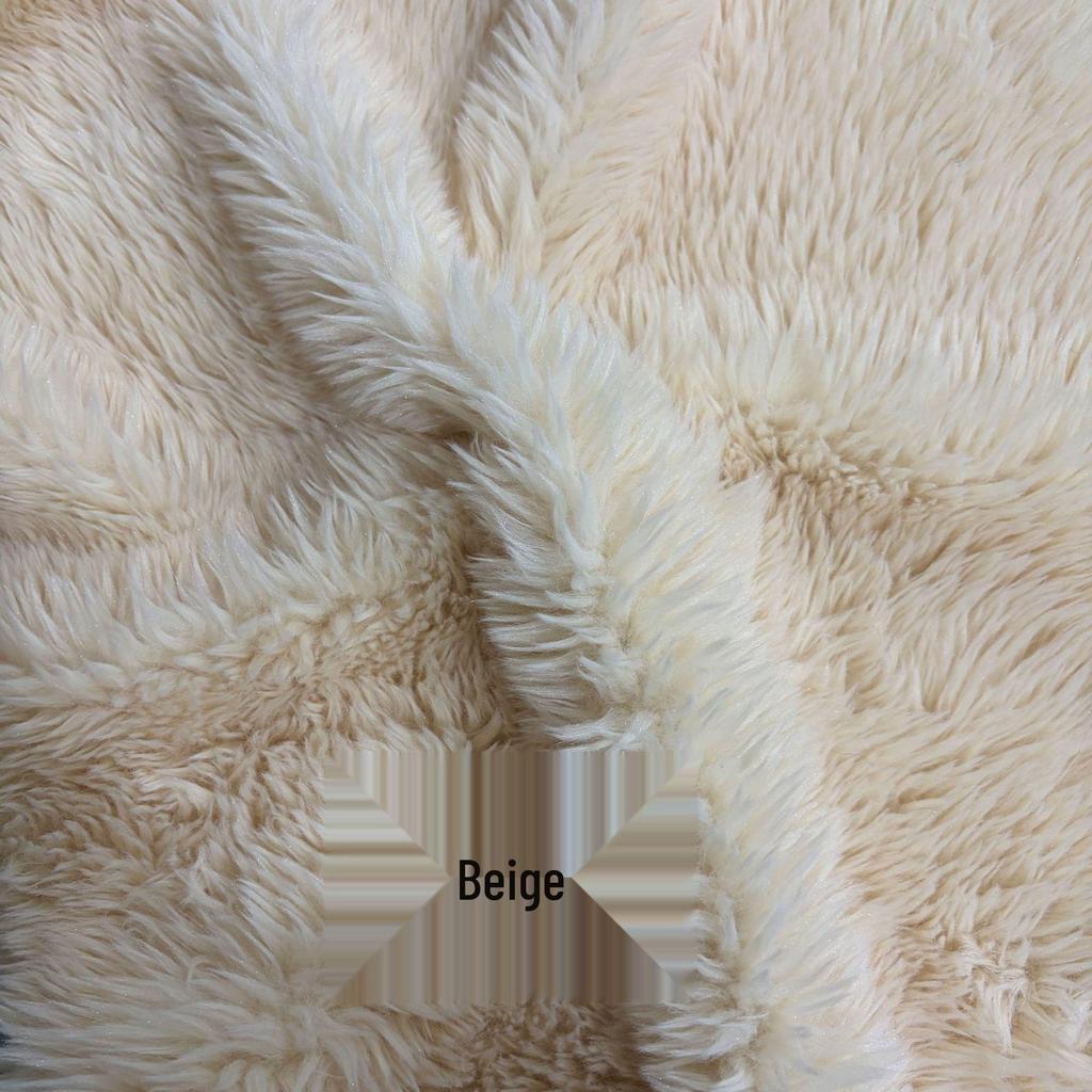 Tuscany Plush 4cm Long-Haired Monster Toy Cushion Fabric