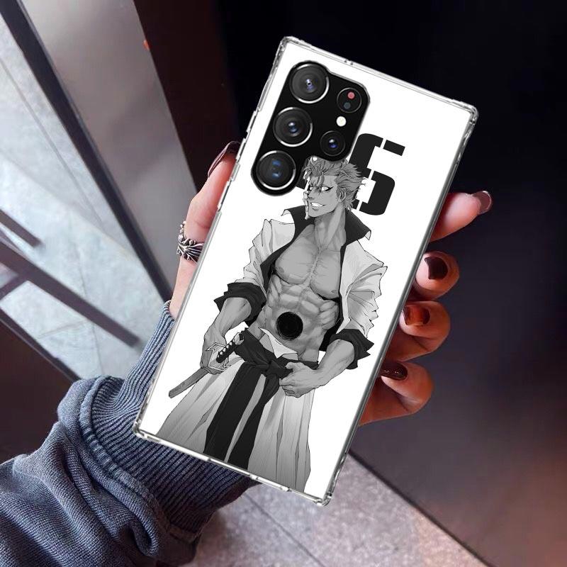 Grimmjow 6 Bleach Phone Case For Samsung Galaxy S26 S25 Edge S24 S23 Ultra S22 Plus S21 S20 FE Soft TPU Back Cover Funda Galaxy