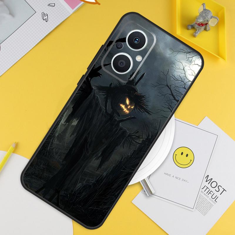 Halloween Pumpkin Ghost Mummy For OPPO Reno 14 12 11 10 13 Pro 8T 11F 12F 13F 14F 7 8 Lite OPPO Find X9 X8 X6 X5 Pro Case