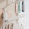 Travel Folding Clothes Hanger 7 Hole Portable Drying Rack for Hotel Business Trip Clothing Organizer