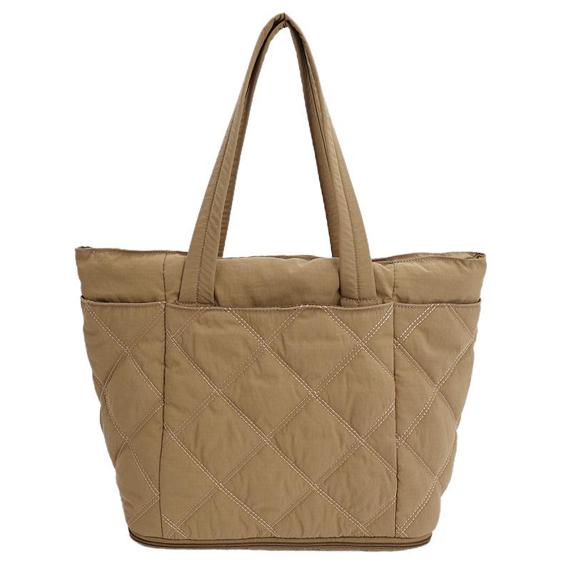 Women's Bag Rhomboid Shoulder Bag Commuter Large Capacity Tote Bag