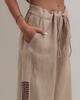 Dambyxor Nagrada 3089 42 beige linne