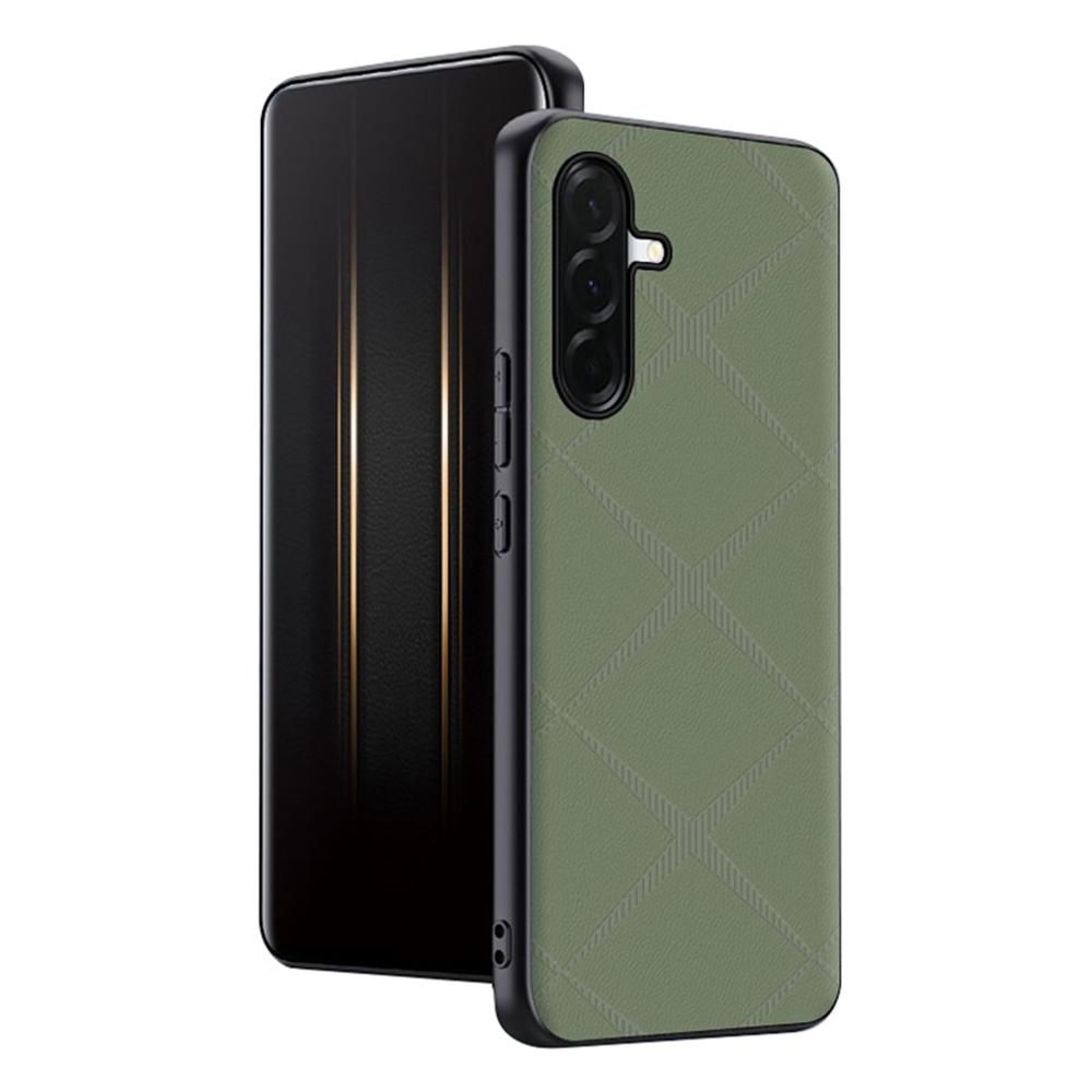 For Samsung Galaxy A57 5G Case X-Patterned TPU PU Leather PC Anti-Drop Phone Cover