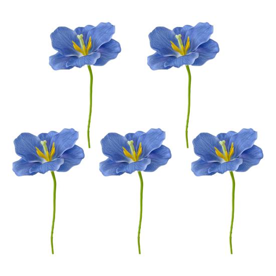 Simulovaný tulipán Umělé plně rozkvetlé tulipánové květy Falešný tulipán s ohebným stonkem pro jarní letní domácí dekoraci Svatební stolní dekorace