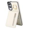 For Samsung Galaxy S25 Edge Case Zipper RFID Blocking Retro Leather+TPU Phone Cover with Kickstand