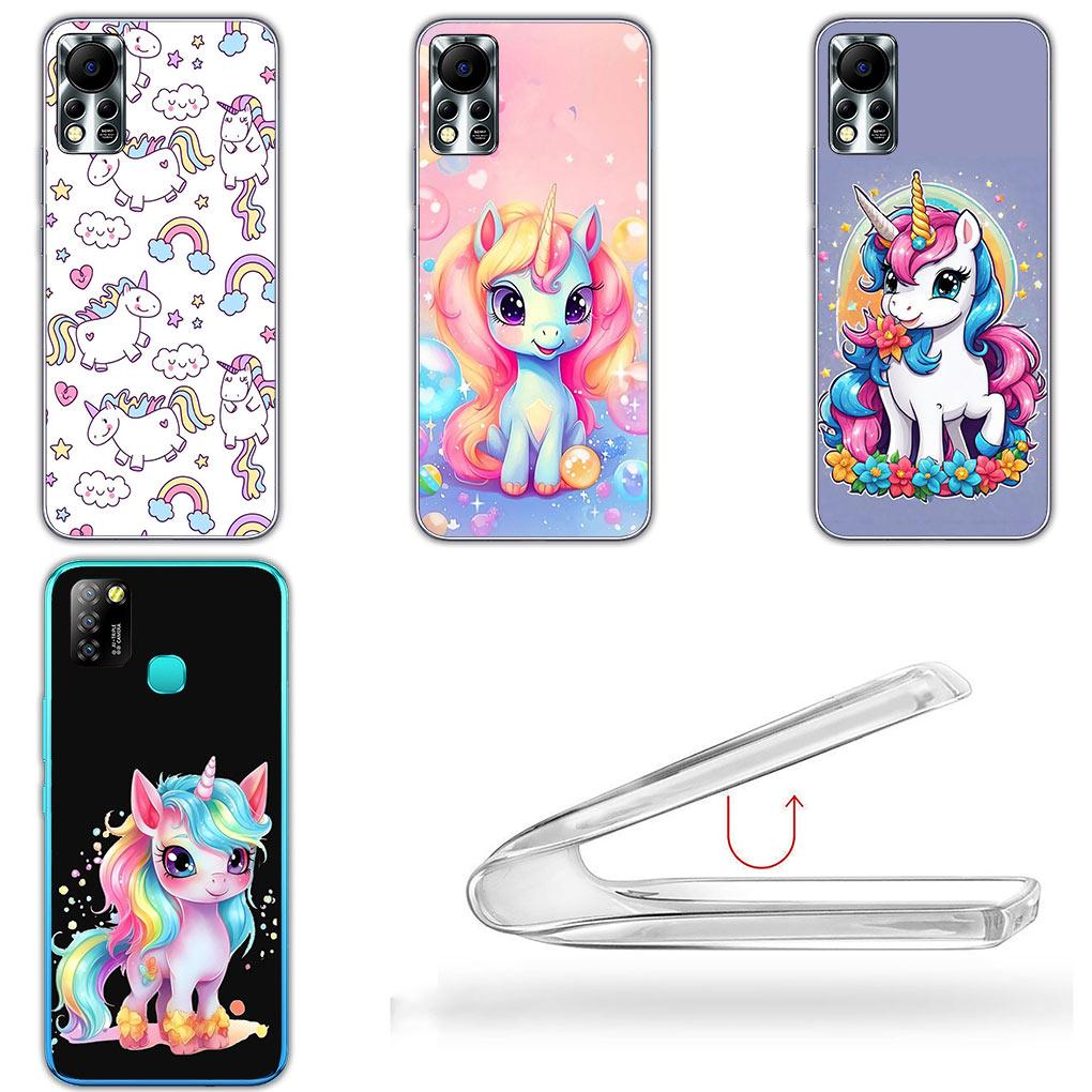Regenbogen Einhorn Anime Cartoon Pferd Handyhülle für Motorola Moto G13 G14 G53 G54 G62 G72 G82 G84 E13 E20 G42 G32 G23 G22 Hülle