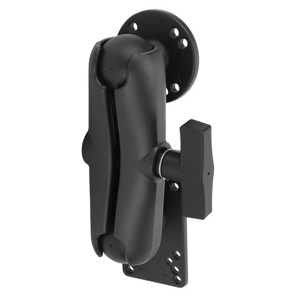 1.5 Inch Ball Short Arm Fish Finder Mount Aluminium Alloy Marine Electronic Mount Fish Finder Tablet Holder Rack for