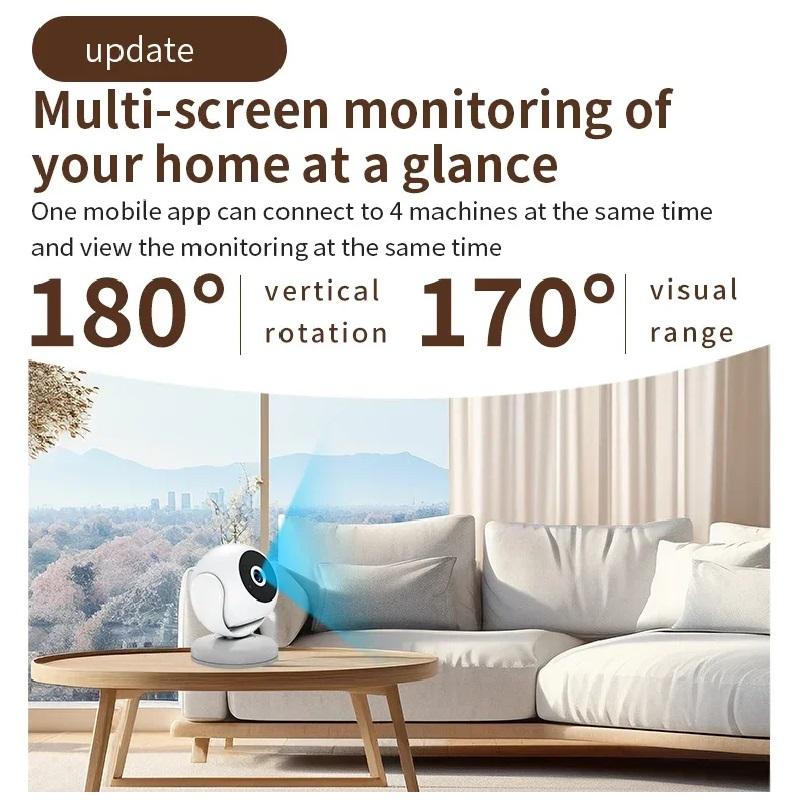 High Definition Surveillance Camera Night Vision Baby Safety Monitoring Wireless IP Indoor Camera