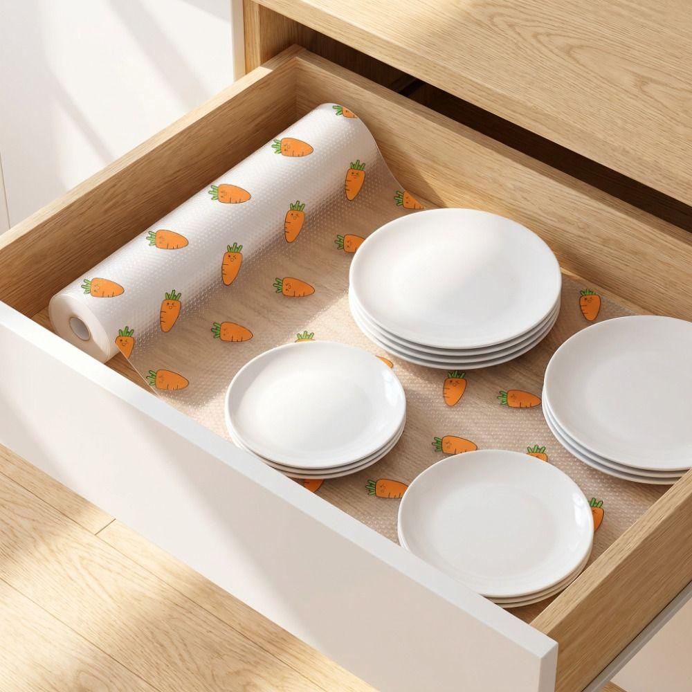 EVA Kitchen Cabinet Mat Waterproof Insulation Mat Drawer Pad Paper Protective Pad Dining Table