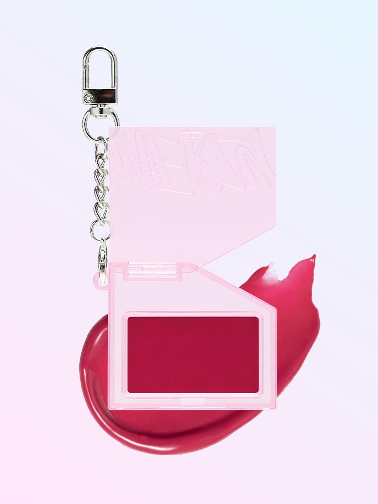 Merzy Lets Wearing Lip & Cheek Keyring - 01 Apple Red 1ea