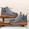 Large size tall snow boots for women, new lace-up outer cotton shoes for autumn and winter women