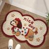 Non-slip Backing Doormat 40*60cm Floor Protection Mat Durable Carpets  Home Decoration