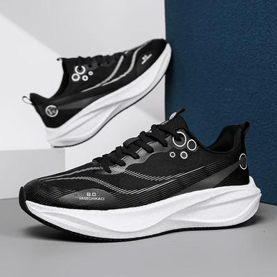 Women's Cushioning Running Shoes for Men Suitable Heavy Run Ners Women Non-slip Outdoor Athletic Male Marathon Training Sneakers