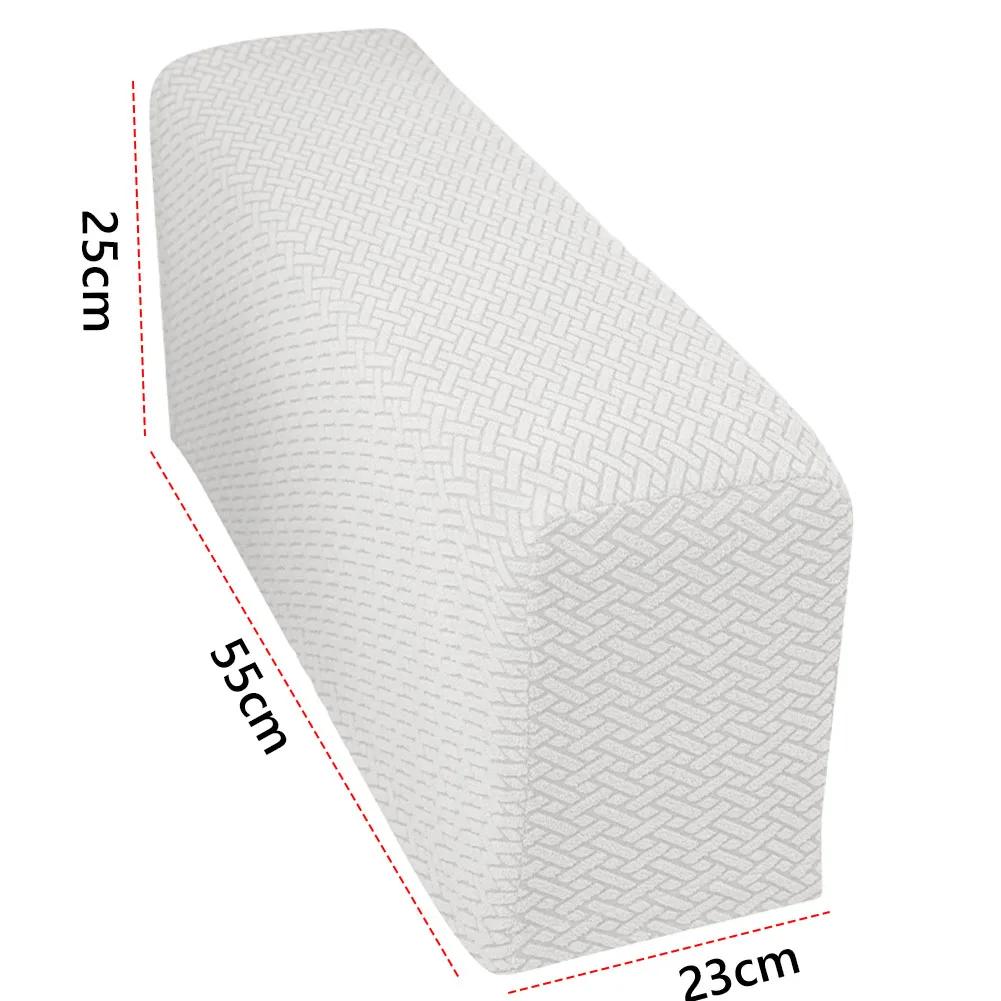 1PCS Furniture Protector Washable Armchair Slipcovers Checkered Pattern Armrests Chair Covers for Chairs Sofas Couch Arm Cover