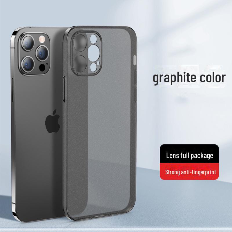 Ultra-Thin Frosted Silicone Protective Case for iPhone 11, 12, 13 Pro, and 14 Pro Max