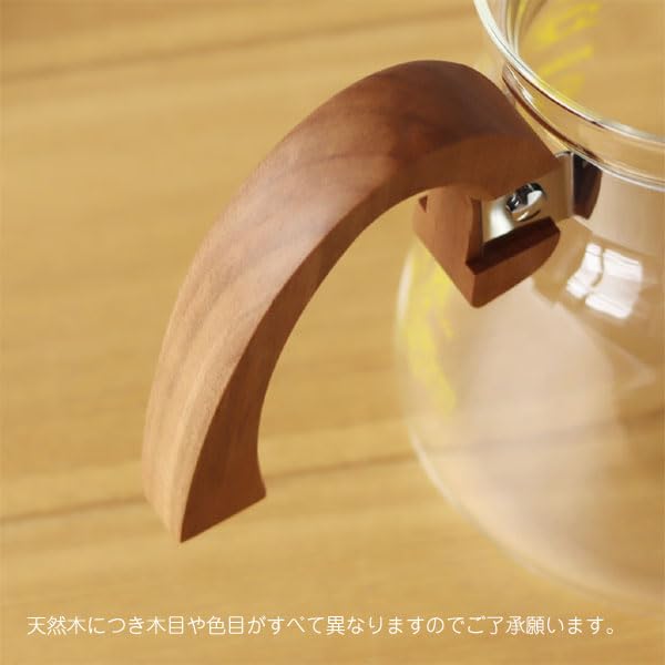 KONO Style Prestigious Dripper Set for 4 with Wood Handles