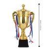 Plastic Model Gold Trophy Awards Sports Games Winner Award Trophy Toy  for Team Sport Competition