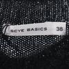 Unused SCYE BASICS Made In Japan Knit Vest 38 Black Series Women Used