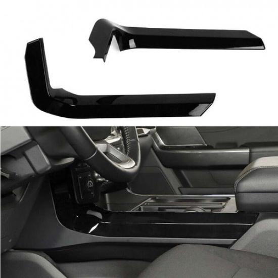 Car Gear Shift L Shape Strips Trim Decals Cover Molding For Ford F150 -2024