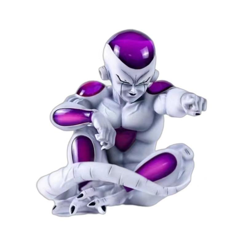 Anime Z Frieza Sitting Position Action Figure PVC Desk Car Ornament Collection Model Doll Toys Gift