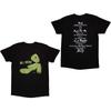 Korn Band Potisk Tričko Unisex Unisex Vintage Nu Metal Rock Bavlna Krátký Rukáv Gotický Grunge Oversized Streetwear Y2k Ležérní Topy