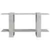 Vidaxl Shelf, Concrete Gray, 100X30X51 Cm, Wood-Based Material